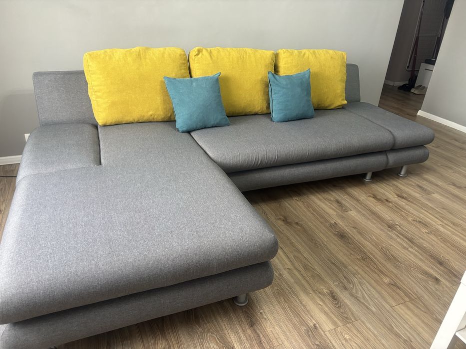 Canapea colțar extensibilă – stare foarte bună