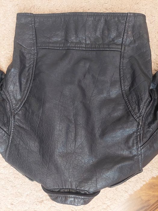Geaca moto,chopper,rock,piele naturala ,marime mica