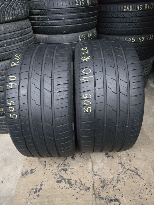 2 Anvelope Vară Hankook 305/40 R20 (RSC) Impecabile DOT3823.
