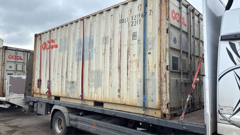 Container maritim 20ft (6m) – Stare foarte bună, ideal depozitare