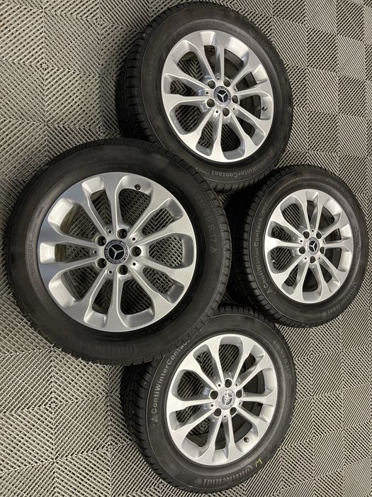 Jante Roti 17 Mercedes GLA V Class X156 V447 anvelope 215 60 R17 M+S allseason