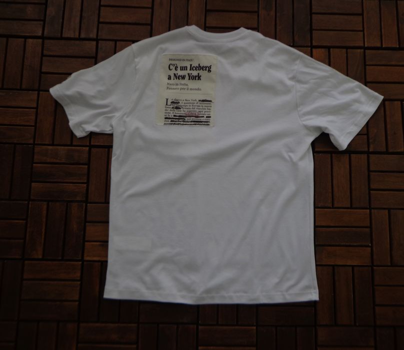 Мъжка тениска Iceberg White T-shirt