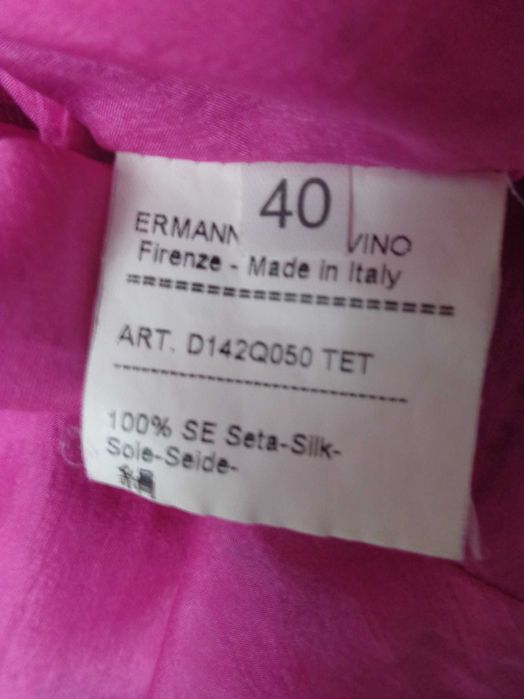 Rochie matase multicolora Ermanno Scervino marimea 40