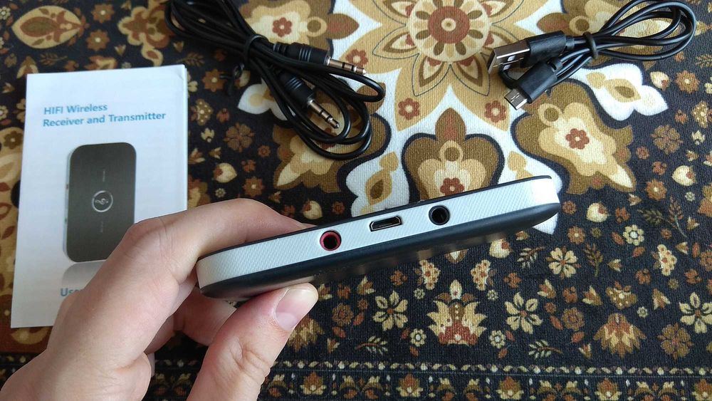 Передатчик Bluetooth трансмиттер ресивер для авто и телевизора