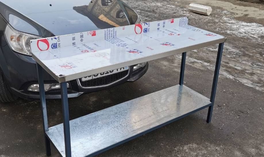 Стол производственный из нержавейки