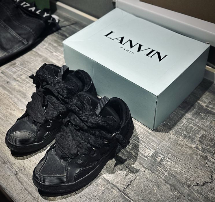 Lanvin Curb black 40 size 8/10
