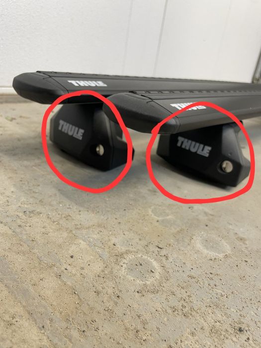 Кит захвати Thule 7021 / 7107 за Mercedes E-Class (W212) / C-Class (W204) + напречни греди Thule Squarebar 108см.