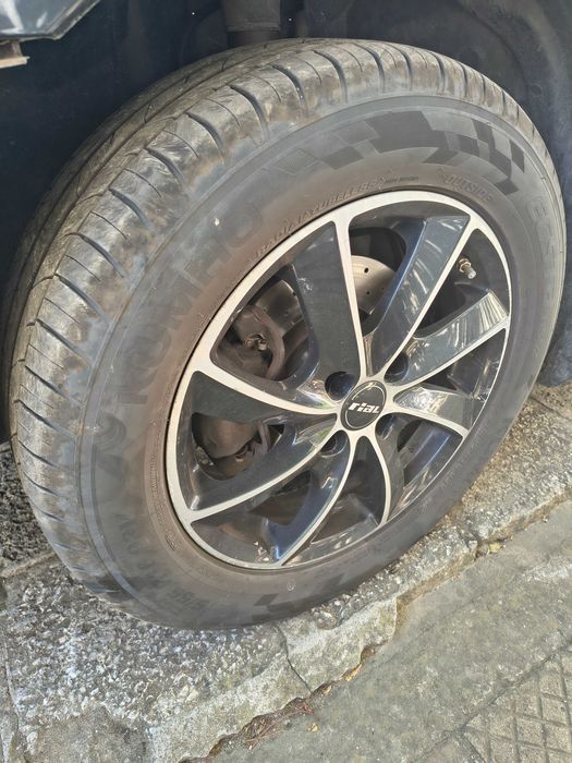 Джанти Rial Lugano 6.5x16 с гуми Kumho Ecsta HS52 215/55R16