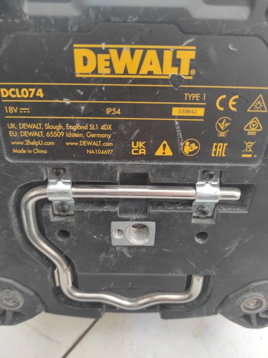 Lampa de lucru Dewalt DCL 074