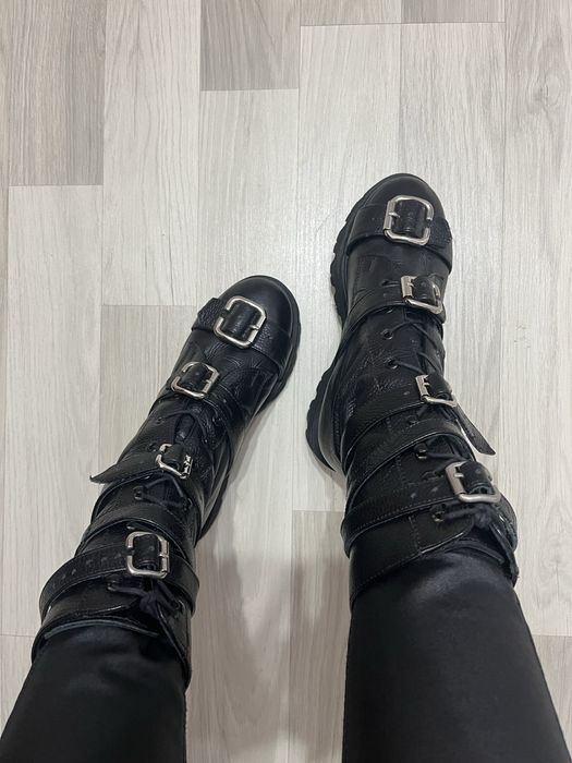 Bocanci negri Moja Combat