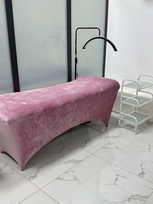 Комплеткт кушетка, лампа, помощник