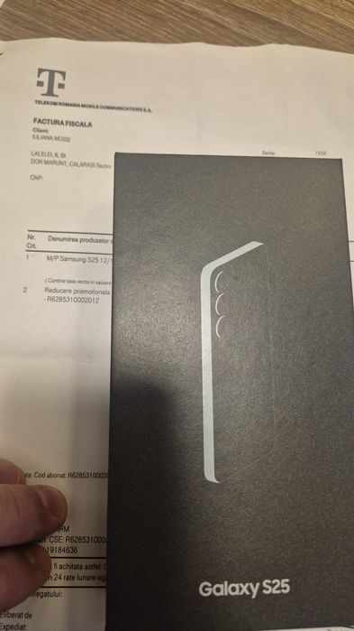 Telefon SAMSUNG S25 Navi Nou E-Amanet