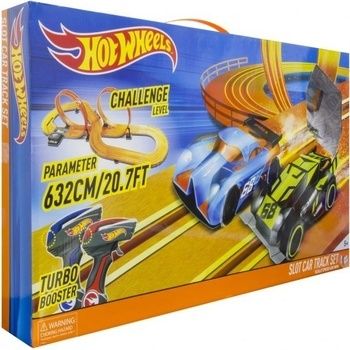 Hot Wheels Писта с количка - Slot Track Set (632 см) – Огромно трасе!