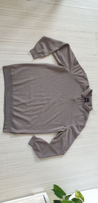 Hugo Boss Bono Polo Virgin Wool Finest Italian Yarn  2XL НОВО ОРИГИНАЛ