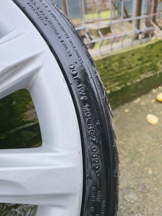 Jante aliaj originale Audi 19" + anvelope vară