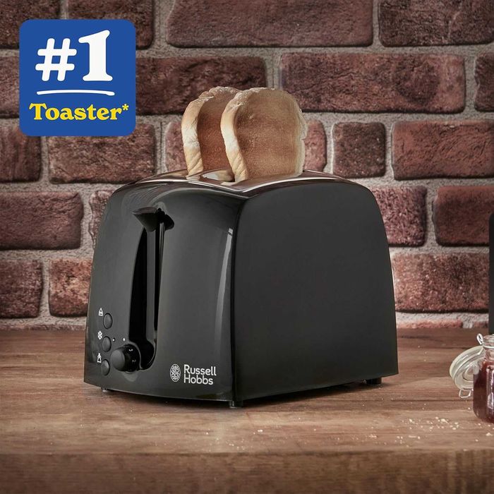 Тостер Russell Hobbs Textures Plus (22601-56) 850W, UK щепсел