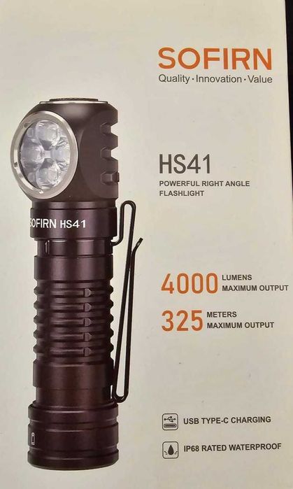 Челник Sofirn hs 41 - 4000ЛУМЕНА
