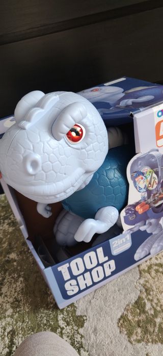 Set joaca dinozaur cu unelte