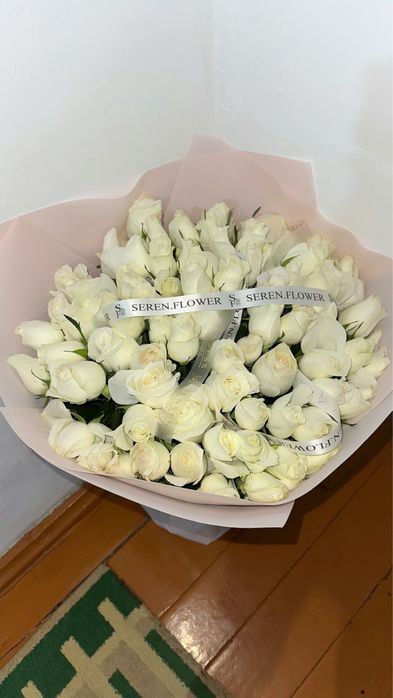 Местные розы 101 штук