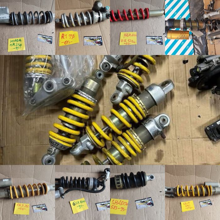 Задни амортисьори  за Мотоциклети