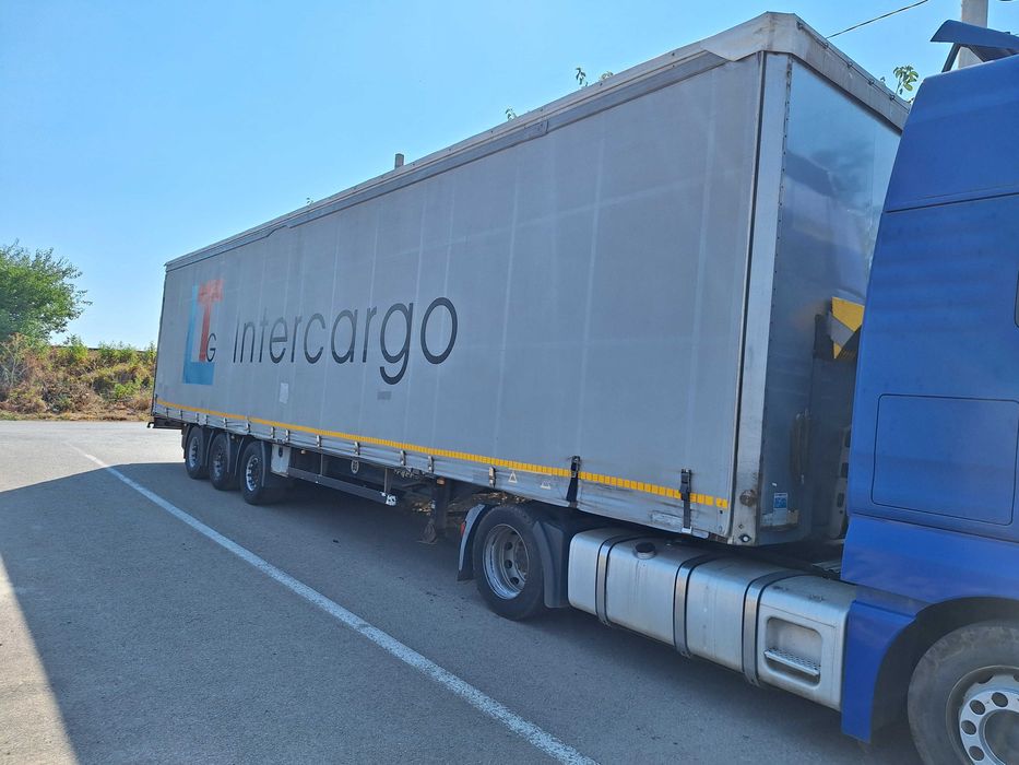Semiremorca prelata Berger Light Mega Coil Mulde 8 metri,2004,3 M util