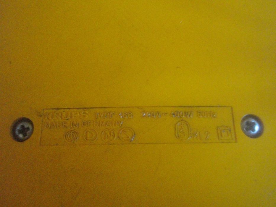 13см-Мини Ел.Печка-Туристическа-Немска-400 Вата-Нова-Krups Solitair