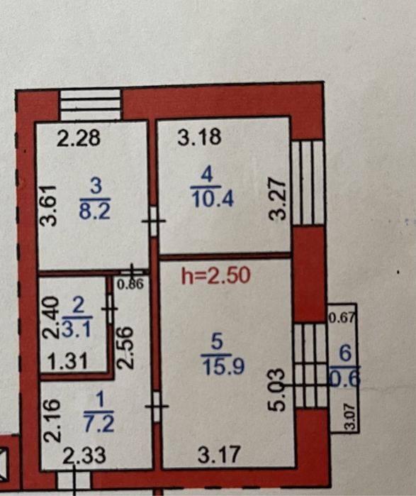 Продаю 2-комн кв, Н.Абд 22/4