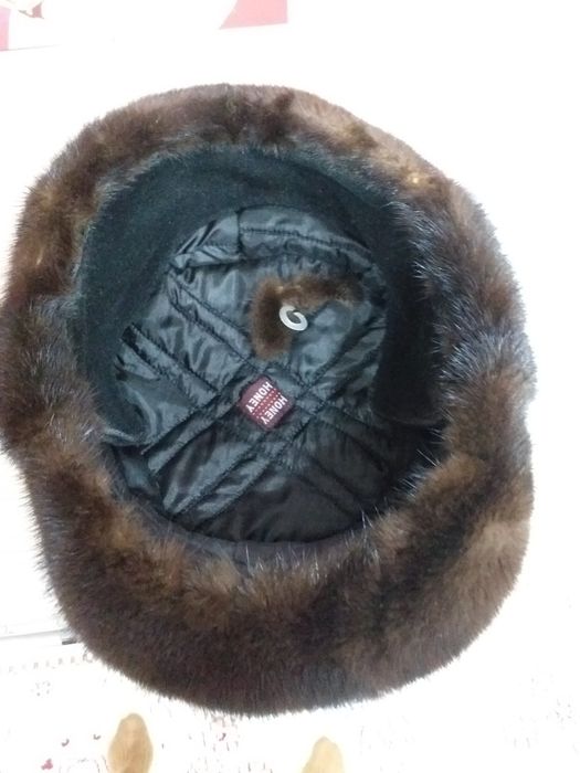 Шапка , кепка норка обманка