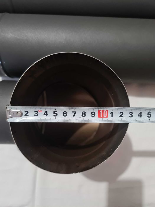 Кюнци за камина - черен мат