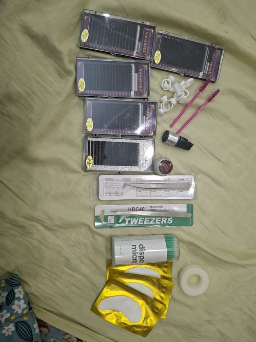 Вещи для наращивания ресниц