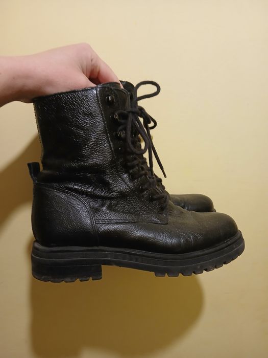 Боти естествена кожа