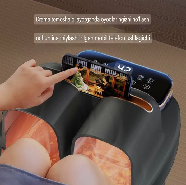 оригинальный Ведро для ванны для ног с автоматическим нагревом