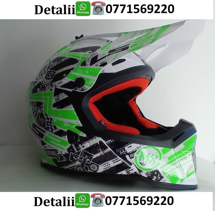 Casca atv bicicleta cross ochelari manusi moto enduro LS 2 downhill