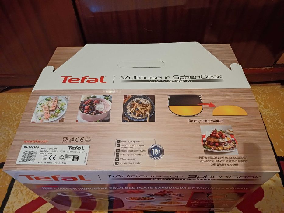 TEFAL Aparat de gătit multifuncționat 16 în 1 SpheriCook RK745800