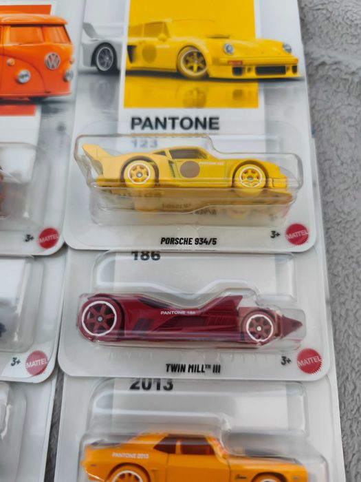 Set complet Pantone hot wheels Silver Series