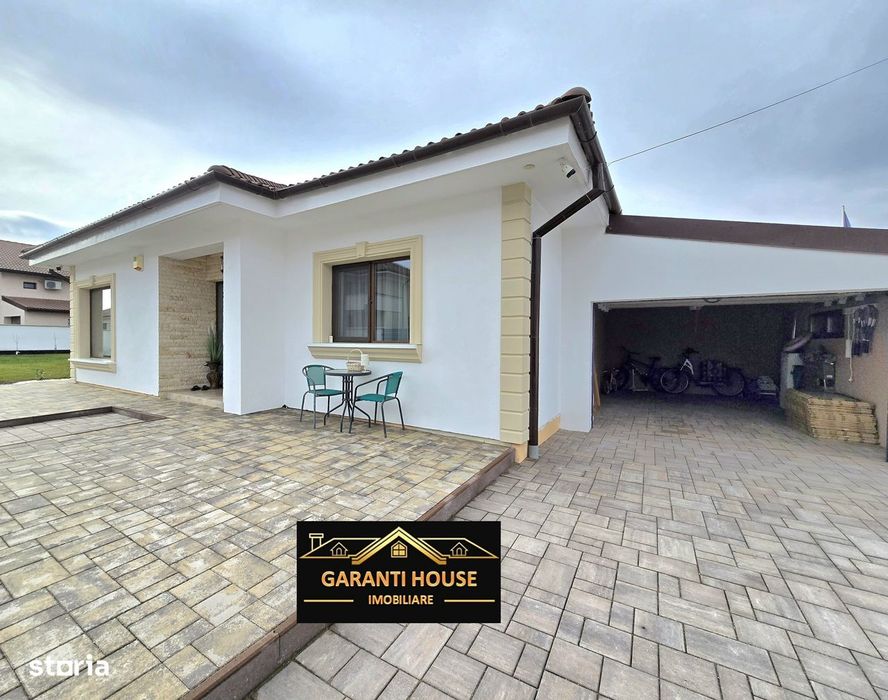 Mocira, casa pe un nivel, mobilata si utilata, 165 000€ negociabil