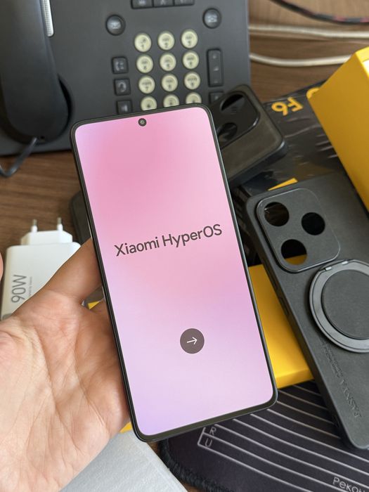 Смартфон Poco F6 12/512GB 5G, Black