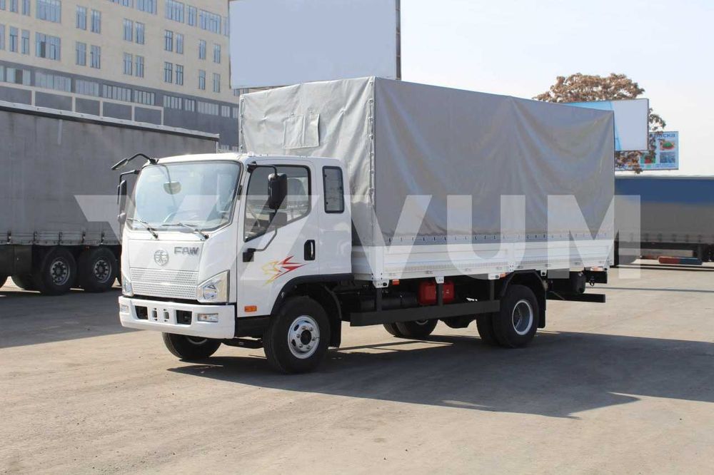 Сотувда мавжуд! Автофургон бортовой с тентом FAW Tiger VH VUM1110, 4x2
