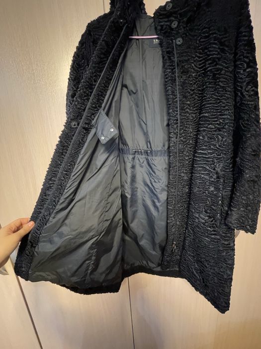 Пальто каракульча (каркулевое)