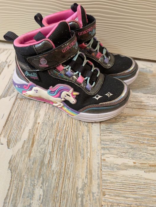 Skechers Боти 28 номер светещи