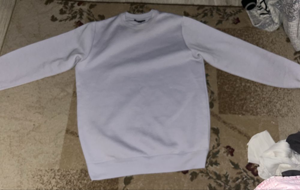 Сиреневый свитшот