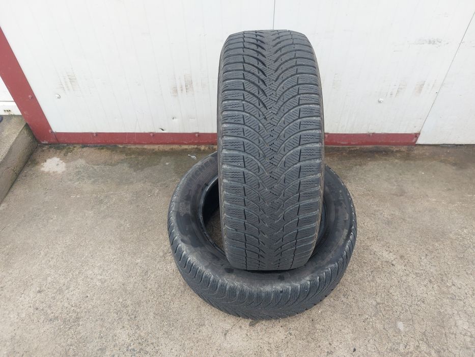 125 lei bucata! Doua anvelope M+S/IARNA 215 55 r16 Michelin