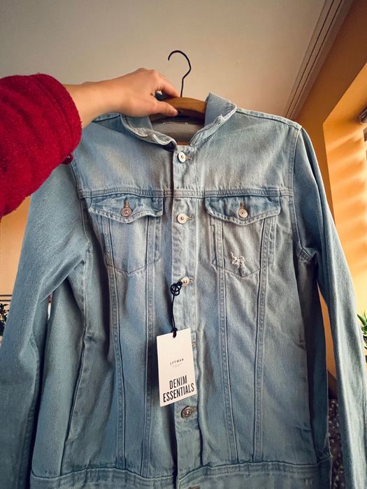 Ръчно рисувано дънково яке