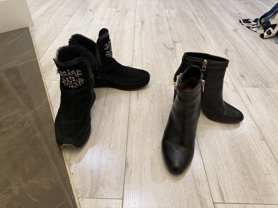 Зимняя обувь Италия, осенние батильоны- coach