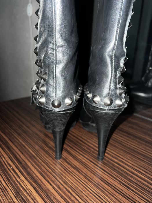 Сапоги Nine West осенние, с шипами 38 размер