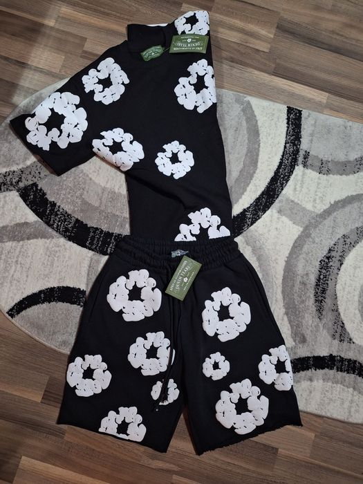 Set Denim Tears Tricou Si Pantaloni Scurti