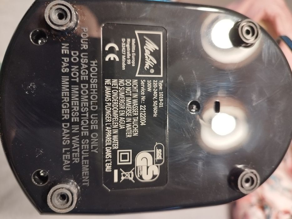 Râșniță de cafea Melita Molino