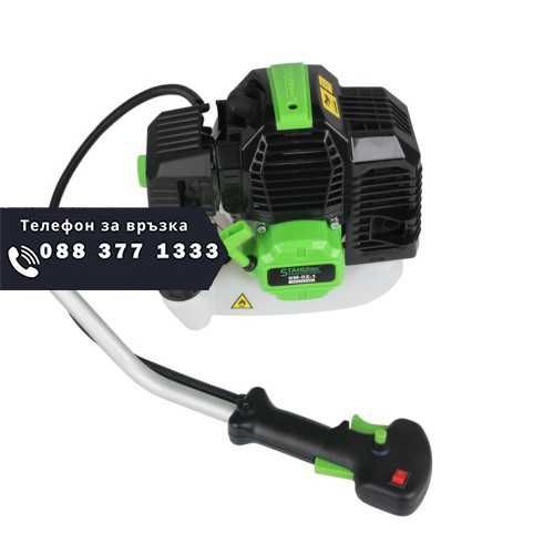 НЕМСКИ Бензинов Тример За Трева 74cc StahlMayer Pro + ЛЕД ФЕНЕР