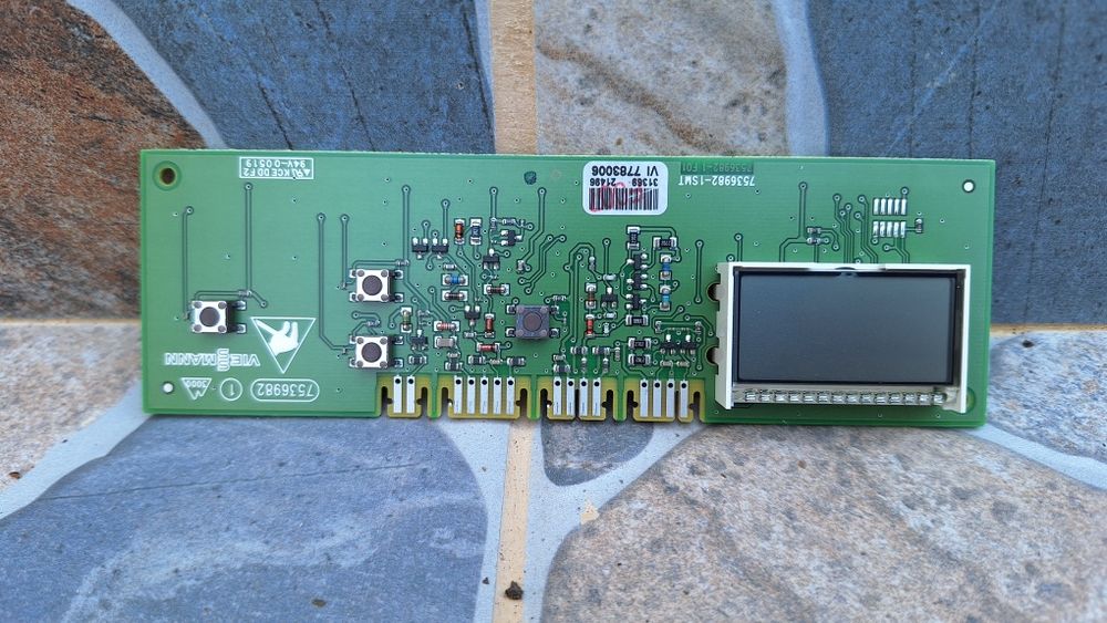 Vand placa de baza si display viessmann