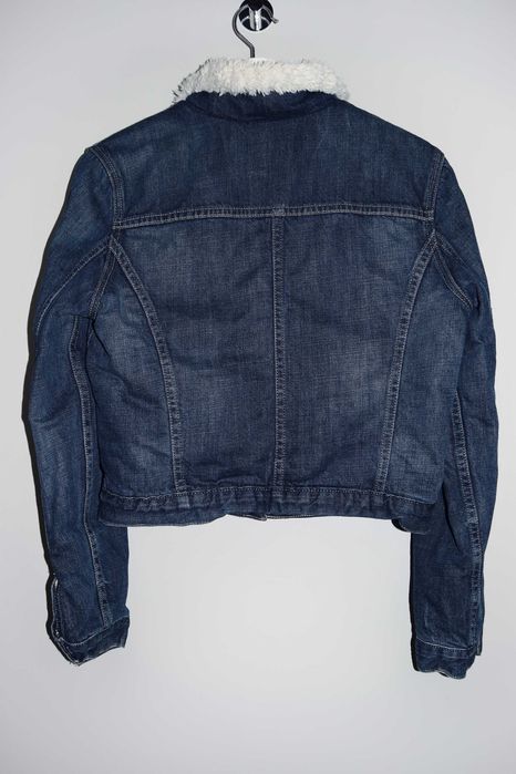 Дамско дънково яке Levi's Sherpa Trucker Jacket Размер М